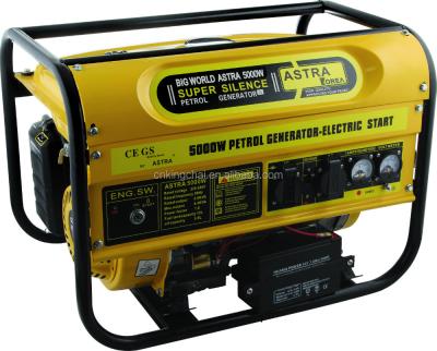 China Start Astra Korea Gasoline Generator With Electric 6.5HP Battery Portable Generator For Sale AST3700DC/AST3800DC for sale