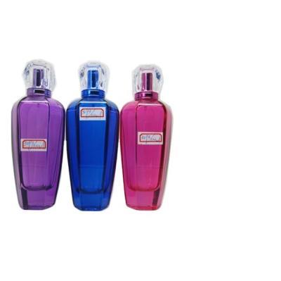 China 2020 famous hot selling crimp glass bottle A3093-110ml personal care square perfume bottle for sale