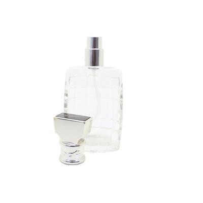 China Personal Care A2204-25ML ISO Approved Cheap Square Glass Perfume Bottle Factory Price for sale
