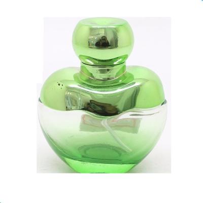 China Personal Care A2319-15ML Fashion Apple Green Glass Perfume Bottles for sale