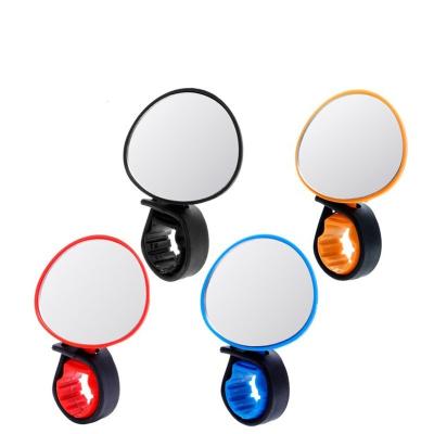China Mountain Bikes Universal Adjustable 360 Degree To Rotate Bike Safe Cycling Handlebar Rear View Mirror Bicycle Mirror for sale