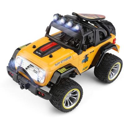 China Led Lighting Wltoys 322221 1/32 Scale 2Wd Electric Car Led Lights Small Crawler Truck 25Km/H R C Rc Radio Control High Speed Yellow Toys for sale