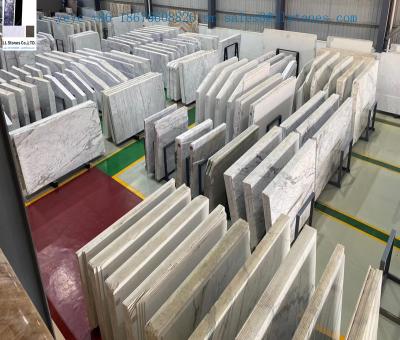 China Modern White beige marble table tops from foshan suppliers for sale