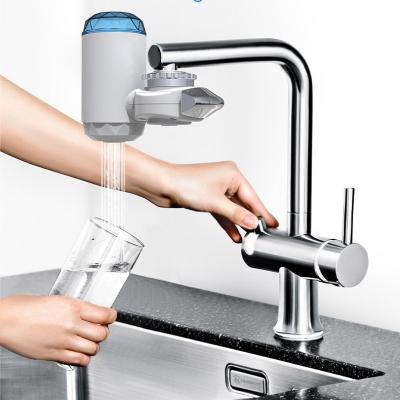 China Hotel Kitchen Faucet Household Tap Water Purifier China White Water Filters Tap Water Purifier With Ceramic Filter for sale