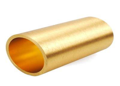 China Round 6063-T5 Aluminum Extrusion Tube Profiles For Industry Yellow Black for sale