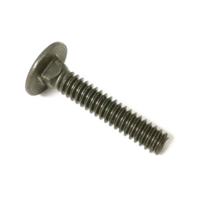 China Grade 4.8 6.8 8.8 Zinc Plated Carbon Steel Carriage bolts With Washer nuts for sale