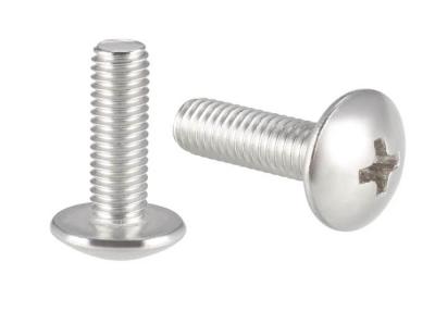 China Galvanized Steel B7 B7M Nickel Plating Phillips Drive Cross Recessed Truss Head Machine Screw GB973 for sale