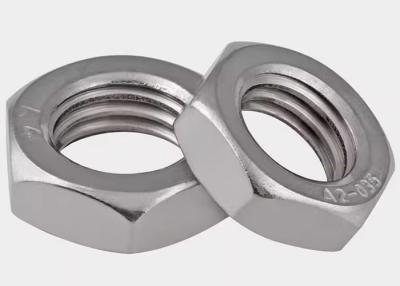 China Super Duplex Stainless Steel Hex Metal Nut HEXAGON THIN Metal NUT 2507 2205 2507 904L A286 904L High Corrosion Resistance for sale