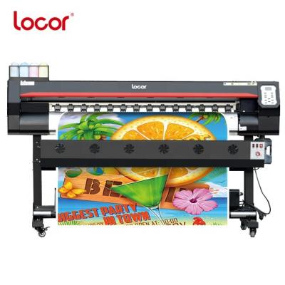 China Locor 1.8m 6ft Indoor Outdoor High Speed Advertising Locor DX5 Sublimation Printer Tshirt Printing Machine for sale