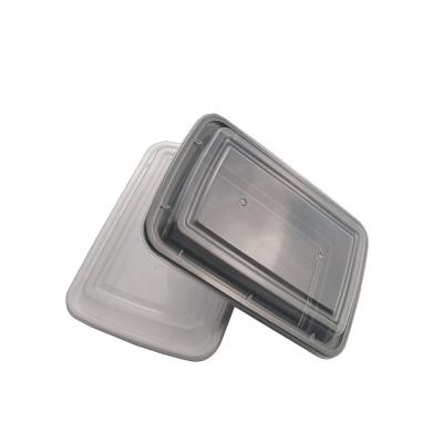 China Wholesale Microwavable Disposable Plastic Microwave Container Safe Leakproof Food for sale