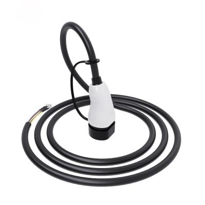 China Quality Assurance Single Gun Cable Electric Car Type 2 IEC62196-2 32A 7kW Electric Vehicle Charging Cable LK - CS2-3 for sale