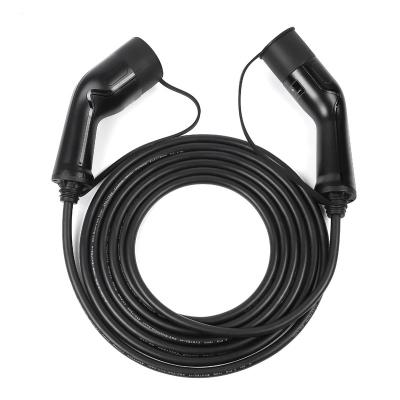 China New EV Charging Gun 16A 7KW 3 Phase Ev Charger Type 2 to Type 2 TPU Charging Cable For Electric Vehicle MT2-T2 for sale