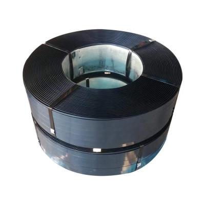 China Machine Packing Wholesale Iron Belt Baked Iron Packing Blue Packing Belt Galvanized Iron Steel Sheet Packing Belt 12.7mm/16mm/19mm Packing Belt for sale