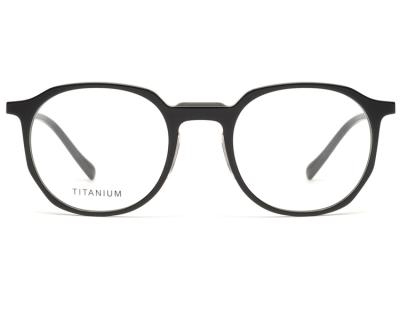 China For Wearing / Fashion Show Titanium Optical Glass Frame With Acetate Optical Frame for sale