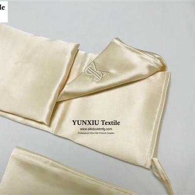 China Anti Allergy Double Side 100 Mulberry Silk Pillowcase Hair Care Non Toxic for sale