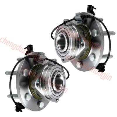 China Auto Transmission Parts 515096 6 plugs Front Wheel Bearing and Hub Assembly for Suburban Silverado Sierra 1500 Tahoe Yukon Escalade 4WD Only for sale