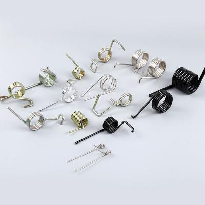 China Coil OEM Customized Small Flexible MicroTorsion Spring Wire Clamp Holder Torsion Spring Manufacturer for sale