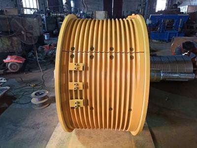 China Adjustable Weight Spool Winder Device 10T Load Capacity Durable Construction for sale