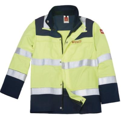 China 99% Baumwollestatische Franc-Arbeitsantijacke mit reflektierendem Band, Arbeits-Jacke Männer HIVIS Franc zu verkaufen