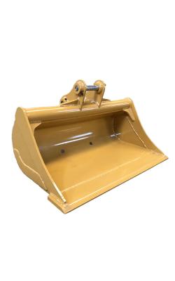 China 1500mm Width Tilting Mud Bucket With Bolts On Cutting Egdes for sale