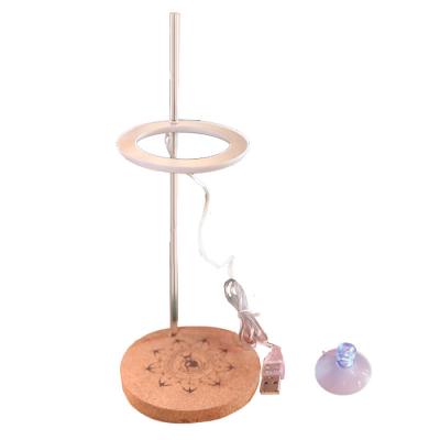 China Seed Starting Quality Guaranteed USB Small Greenhouse Led Plant Three Ring Grow Light for sale