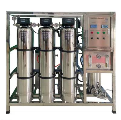 China 250l de potência Corpo completo de aço inoxidável Villa Purificação de água Comunidade Purificação de água Casa inteira Água potável direta Equipamento de osmose reversa à venda