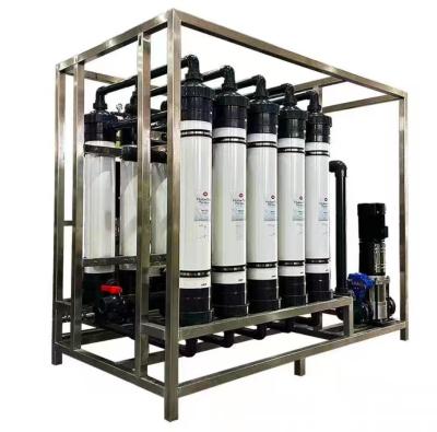 China Águas residuais industriais Água reciclada Reutilização Ultrafiltração Equipamento de depuração de água Uf Ultrafiltração Filtração por membrana Equipamento de depuração e filtração de água à venda