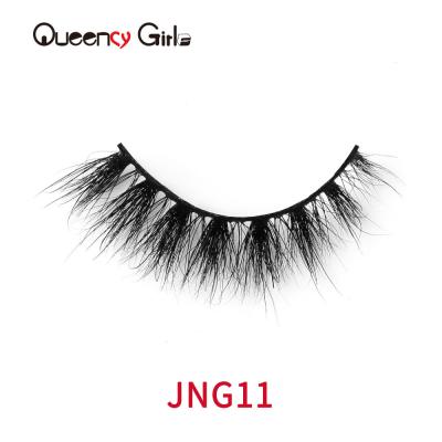 Cina Imballaggio naturale affascinante dell'etichetta privata di 3D 22mm Mink Lashes With in vendita