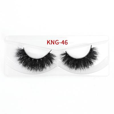 Cina 100% Mink Lashes naturali fatte a mano, 3d 20mm Mink Lashes in vendita