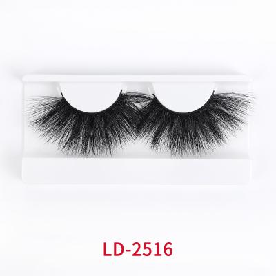 중국 내츄럴 블랙 3d 25 밀리미터 밍크 모피 비난, 재사용할 수 있는 3d 스트립 비난 판매용