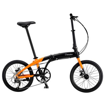 China High Quality Professional Aluminum Alloy Bicycle 20 Inch 9 Speed Folding Lightweight Bicycle for sale