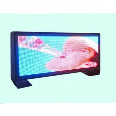 China OTHER LED 3G/4G taxi roof led display/led screen car advertising/taxi top sign for sale