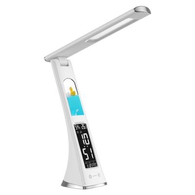 China Good quality modern hot sale useful wireless charging touch led lamp desk rechargeable table lamp for sale