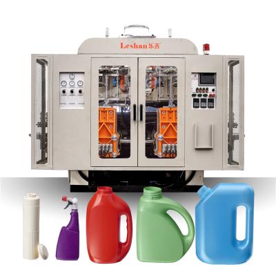 China Bottle 2 Pet Station Automatic Cavity Tube Ball Pet Station Economical Blow Molding Blow Molding Machine Price HDPE pp pe extrusion blow molding machine for sale