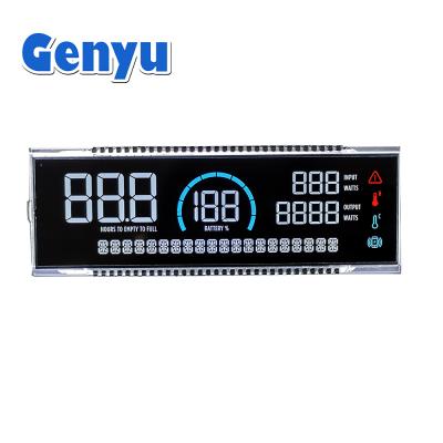 China 4.5 Inch VA Type LCD Panel 7 14 Segment LCD Display For Portable Energy Storage for sale