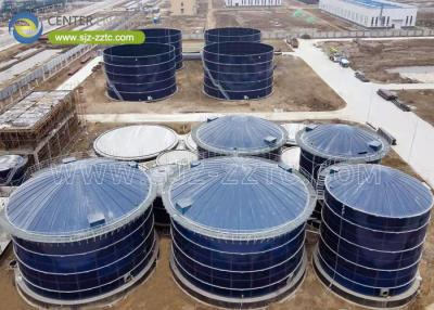 China Centro Esmalte Fornece Tanques Digestores Anaeróbicos Para Projeto de Biogás da Mauritânia à venda