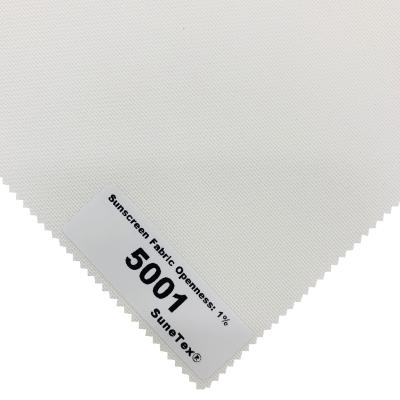 China French Window PVC Coated White Polyester Sunscreen Fabrics ASTM G21 for sale
