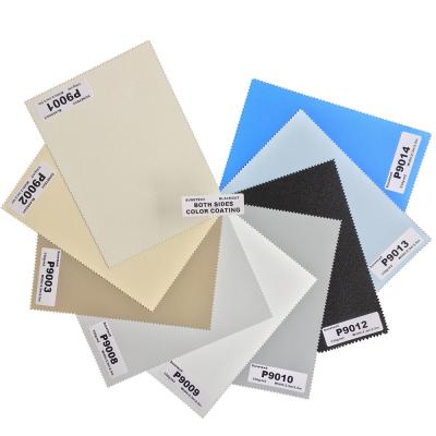 China Solar Curtain Hotel White Grey Roll Down Blackout Roller Shade Blinds Fabric for sale