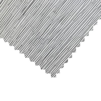 China Double Layer Electric Motorized Window Blackout Roller Fabric White Coating for sale