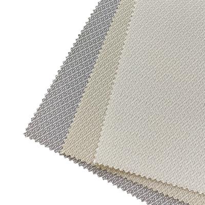 China Tela impermeable F1900 de la sombra del rodillo de la protección solar de la fibra de vidrio del PVC el 29% del 71% horizontal en venta