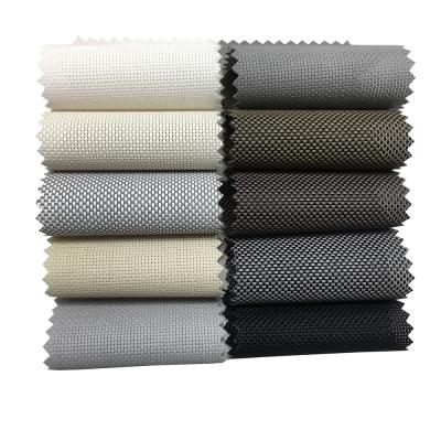 China 5% Openness Polyester and PVC Coated Sunscreen Fabrics for Roller Window Blinds for sale