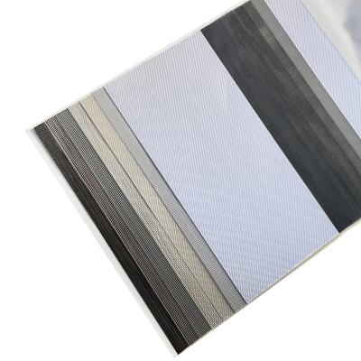 China Duplas camadas Zebra Blinds Fabric Blackout Roller Motorizado Remote APP WIFI Controle de Janela à venda