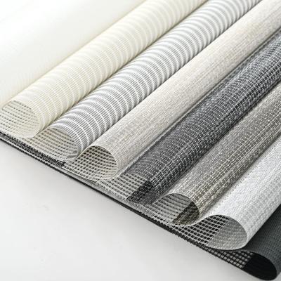 China Material PVC resistente a UV e resistente à cor Zebra Blind Fabric For Window à venda