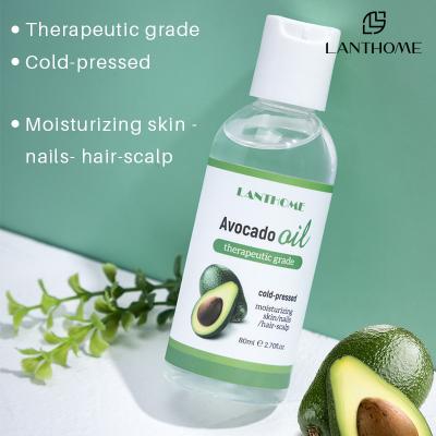 Chine Caprylic Huile Essentielle d'Avocat Soin de la Peau Pressée à Froid 100ml à vendre