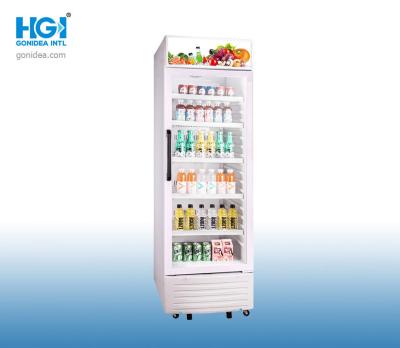 China Fã vertical que refrigera três opcionais a verticalidade de vidro da porta que refrigera a mostra à venda