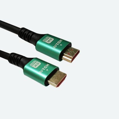 China Camera Factory Production 8K 48gbps Metal Connector 8k 60 144hz Ultra High Speed Hdmi Zinc Alloy Cable for sale