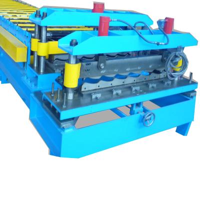 China Factory Color Roofing Panel Roll Forming Machine With High Quality for sale