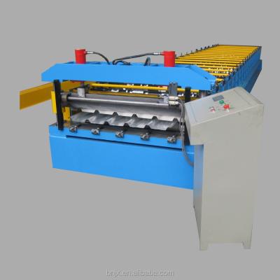 China Factory Automatic Corrugated Zinc Coated Metal Roof Sheet Cold Roll Forming Machine for sale
