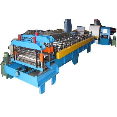 China Factory Color Roofing Panel Roll Forming Machine With High Quality for sale