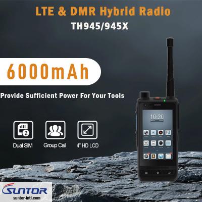 China TH945D DMR LTE Radio with UHF/VHF Frequency Range and 12.5KHz/25 KHz Channel Spacing for Wide Coverage and Flexible for sale
